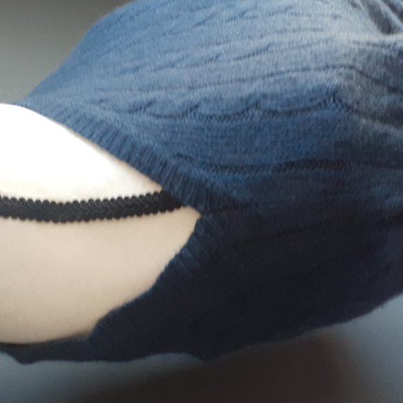 Lauren ralph Lauren blue cashmere and lambswool  blend sweater size medi… - Picture 4 of 11